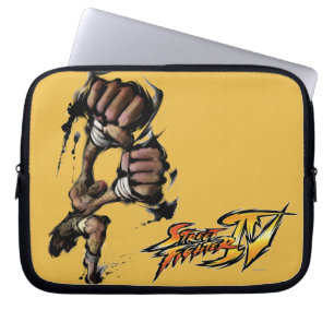 Dhalsim Long Punch Laptop Sleeve