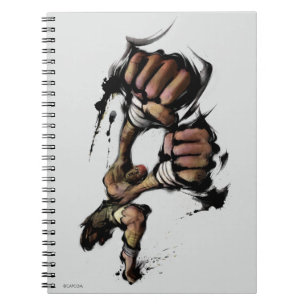 Dhalsim Long Punch Notebook