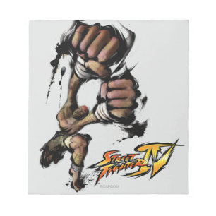 Dhalsim Long Punch Notepad