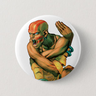 Dhalsim Twisted Button