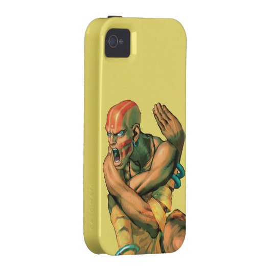 Dhalsim Twisted Case-Mate iPhone Case (Back/Right)