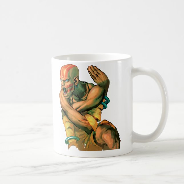 Dhalsim Twisted Coffee Mug (Right)