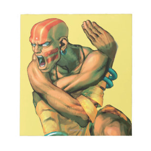 Dhalsim Twisted Notepad