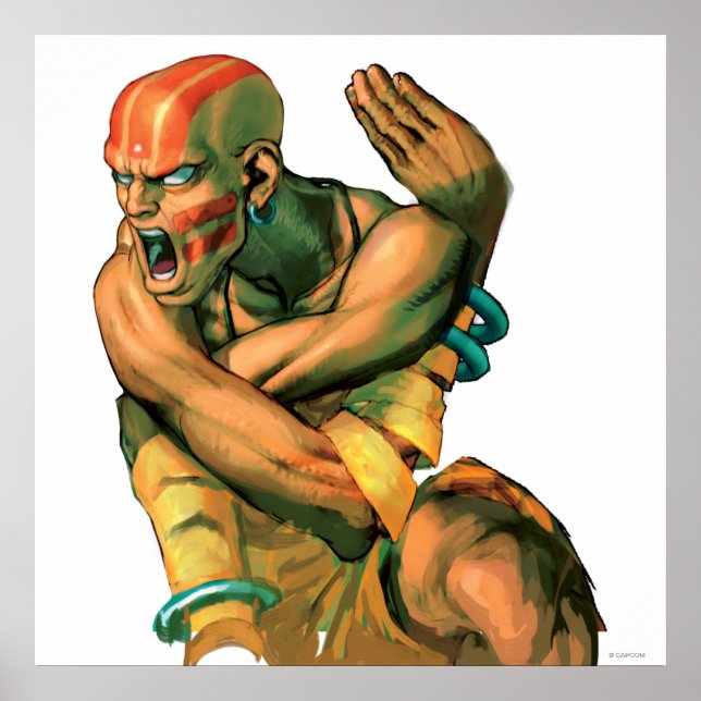 Dhalsim Twisted Poster (Front)