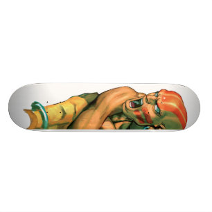 Dhalsim Twisted Skateboard Deck