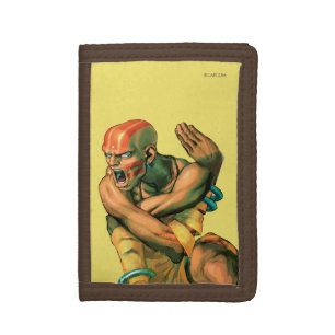 Dhalsim Twisted Tri-fold Wallet