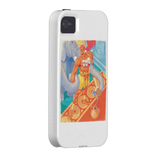 Dhalsim With Animals Case-Mate iPhone Case (Back/Right)