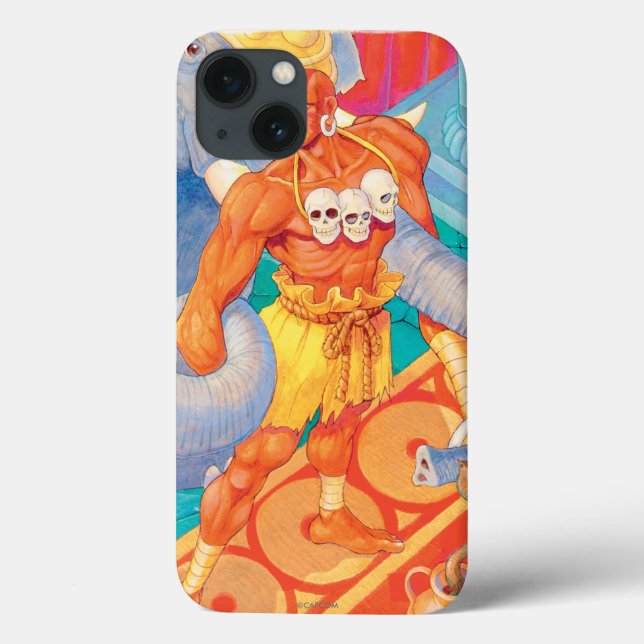 Dhalsim With Animals Case-Mate iPhone Case (Back)