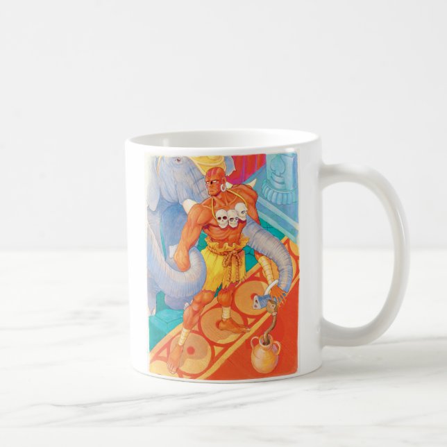 Dhalsim With Animals Coffee Mug (Right)