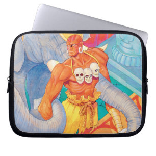Dhalsim With Animals Laptop Sleeve