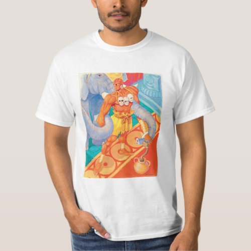 Dhalsim With Animals T_Shirt