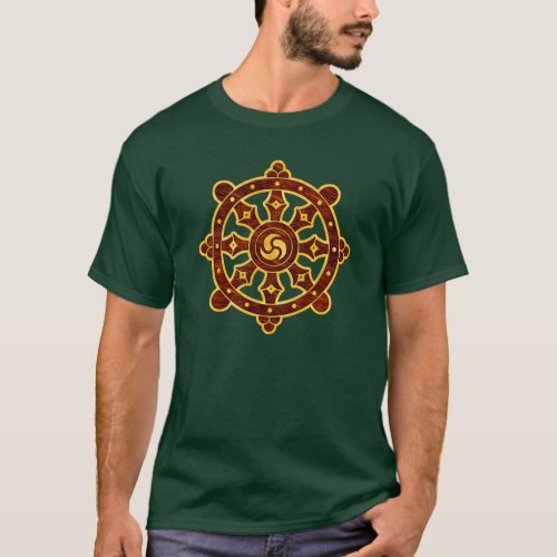 Dharma Wheel 2 T_Shirts