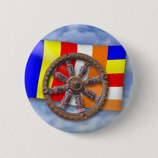 Dharma-Wheel Button