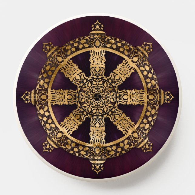 Dharma Wheel - Dharmachakra  PopSocket (Popsocket)