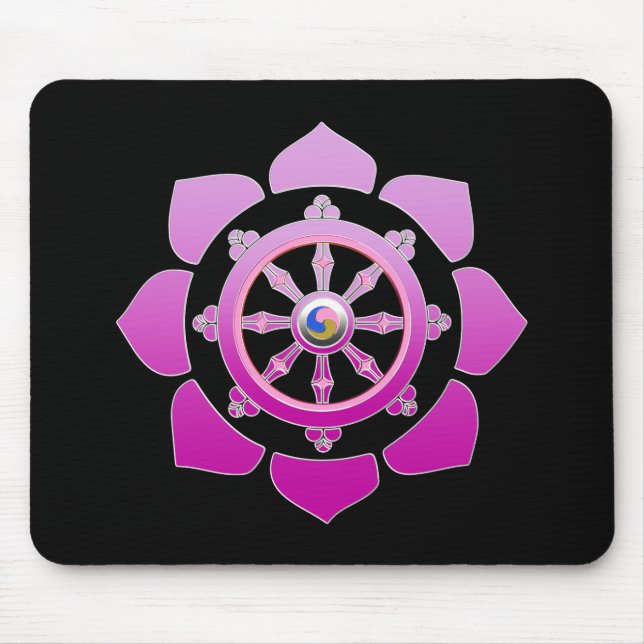 Dharma wheel mouse pad (Front)