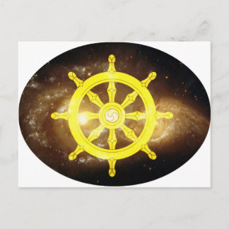 Dharma Wheel Postcard