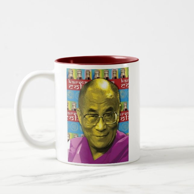 Dharmacharya Two-Tone Coffee Mug (Left)