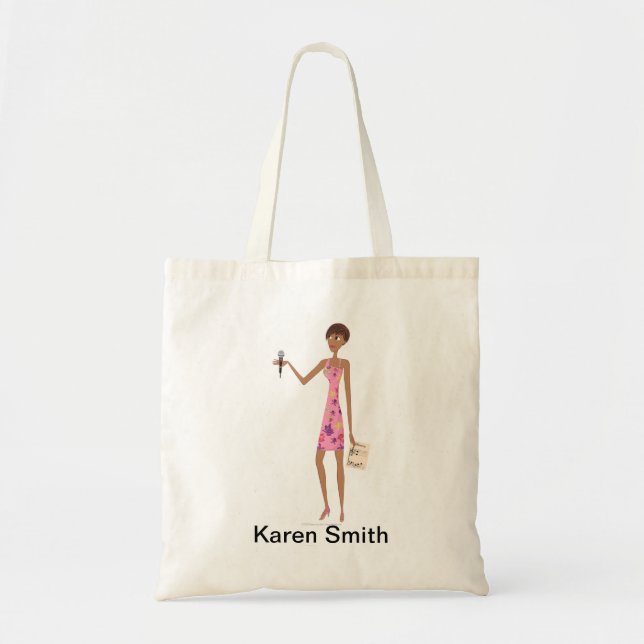 DHG LIFE bag-Handmade in Kenya by Malaika mothers Tote Bag (Front)