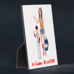 DHG Square Plaque<br><div class="desc">If you have purchased your DesignHerGals hi-resolution image, you can upload your image on any of our Zazzle products to order. You can also use any of our cute product designs as is or with an image of your choice! For questions, please email helpmegal@designhergals.com.</div>