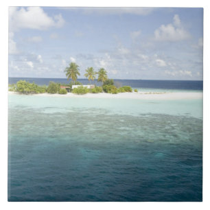 Dhiggiri Island, South Ari Atoll, The Maldives, Ceramic Tile