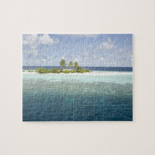 Dhiggiri Island South Ari Atoll The Maldives Jigsaw Puzzle