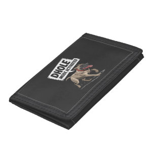 Dhole Lover Wildlife Canid Asiatic Wild Dog Tri-fold Wallet