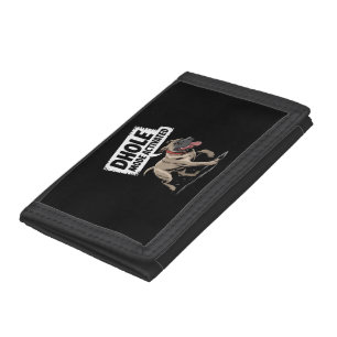 Dhole Lover Wildlife Canid Asiatic Wild Dog Tri-fold Wallet
