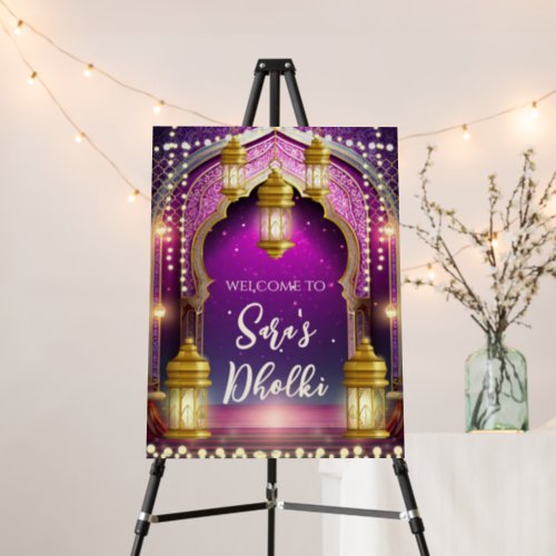 Dholki Decor Dholki Welcome signs  Mehndi signs