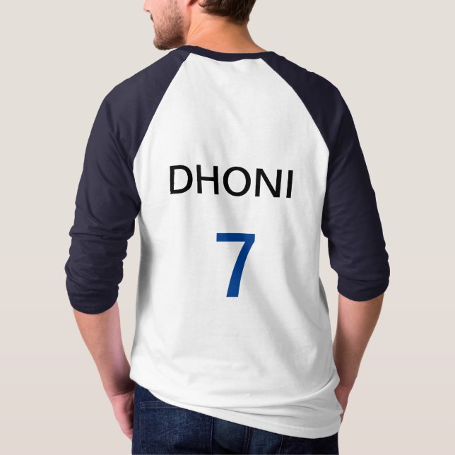 Dhoni T-Shirt (Back)