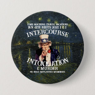 DHS CBP Gun Violence Rights LGBTQ Gay Bisexual US Button