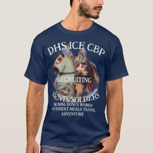 DHS CBP Restaurants Wine Beer Frozen Food Tuna T-Shirt