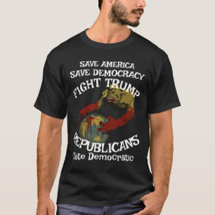 DHS FBI CBP Satan Trump 1 2 3 4 5 6 7 8 9 10 11 12 T-Shirt