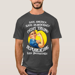 DHS FBI CBP TRUMP REPUBLICAN PARTY USA AMERICA 14 T-Shirt