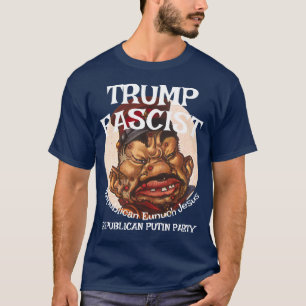 DHS FBI CBP USA AMERICA FLAG PATRIOTIC POLITICAL 8 T-Shirt
