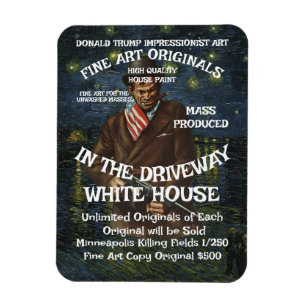 DHS FBI CBP War Crimes Criminal President Murderer Magnet