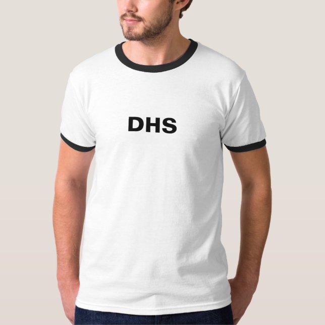 DHS Watch List T-Shirt (Front)