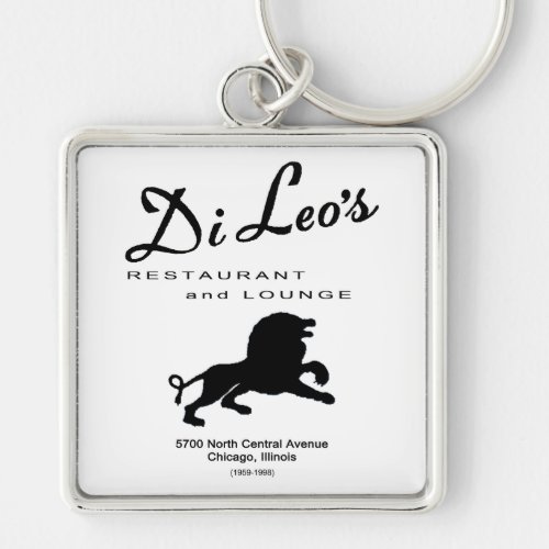 Di Leos Restaurant Chicago IL Keychain