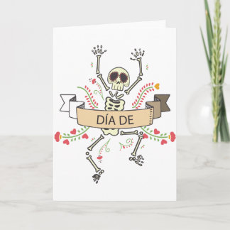DIA DE Festival of the Dead Card