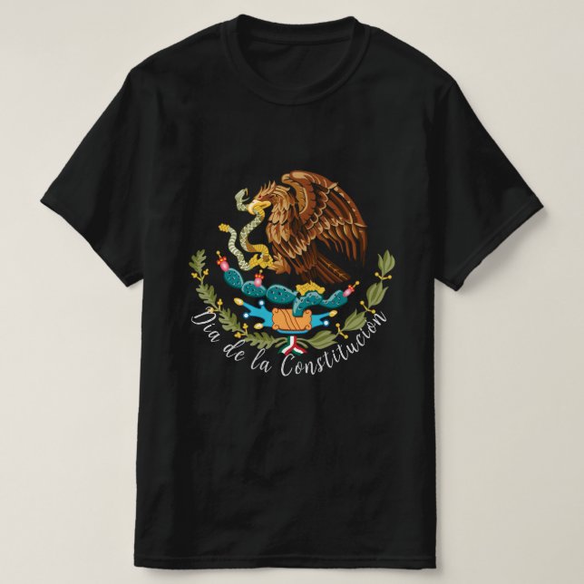 Día de la Constitución (Mexico) T-Shirt (Design Front)