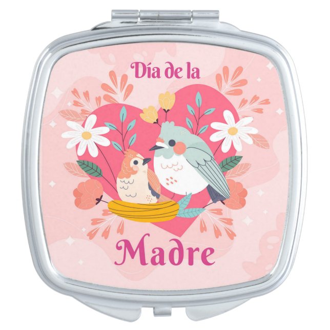 Dia De La Madre  Compact Mirror (Front)