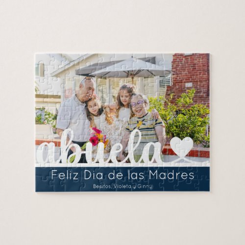 Dia De Las Madres Fun Abuela Puzzle