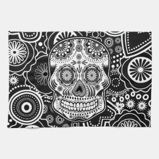 Dia De Los Muertes Sugar Skull Towel