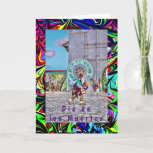 Dia de los Muertos, 5" x 7" Folded Greeting Card