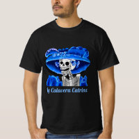 Dia De Los Muertos Calavera Catrina in Blue