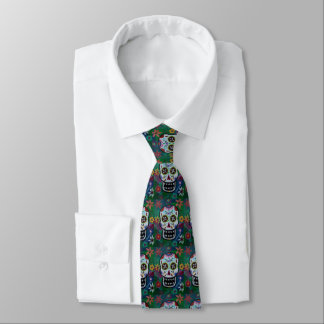 Dia de los Muertos Calavera Tie