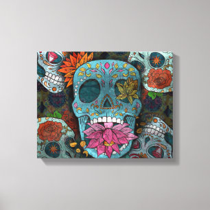Dia De Los Muertos Canvas Print