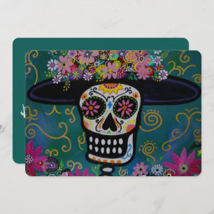 DIA DE LOS MUERTOS CATRINA INVITATION