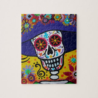 Dia de los Muertos Catrina Jigsaw Puzzle