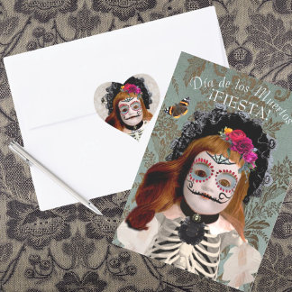 Día de los Muertos celebration Invitation