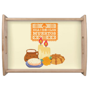 Dia De Los Muertos Celebration Serving Tray
